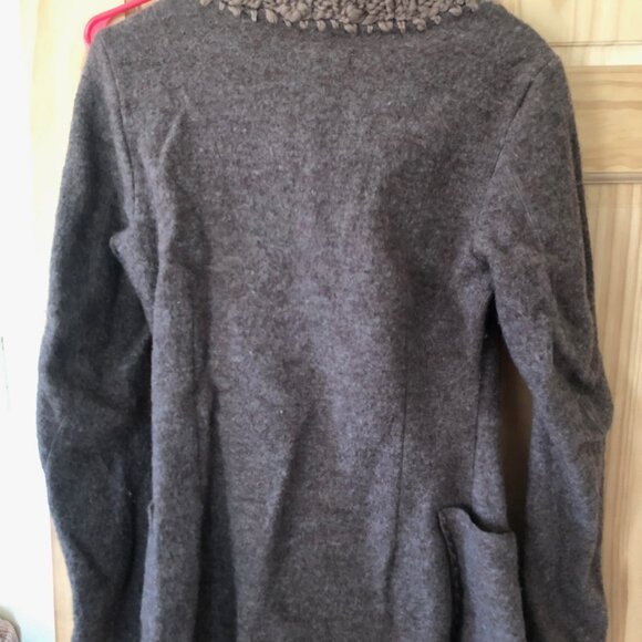 Gro Abrahamsson wool button up sweater from Anthropologie - Picture 7 of 9